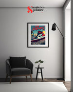 Tableau en Toile Jordan 1   45x60 cm - Décoration sneakers
