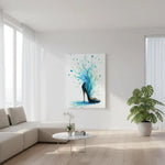 Tableau talon haut sur toile - impression d'art mural - Décoration sneakers